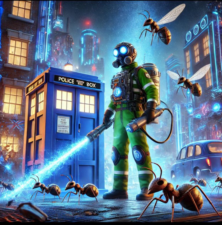 Control de Plagas en un Universo de Ciencia Ficción: ¿Qué haría el Doctor Who?
